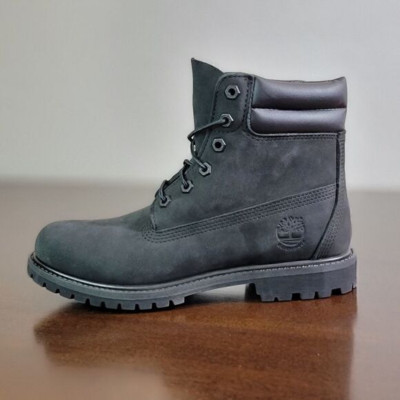 Timberland Waterville 6 Womens Black Boots Leather - Picture 2 of 14